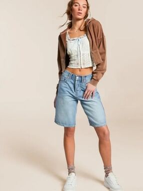 We The Free Montana Shorts in Cowgirl Blues Size 29